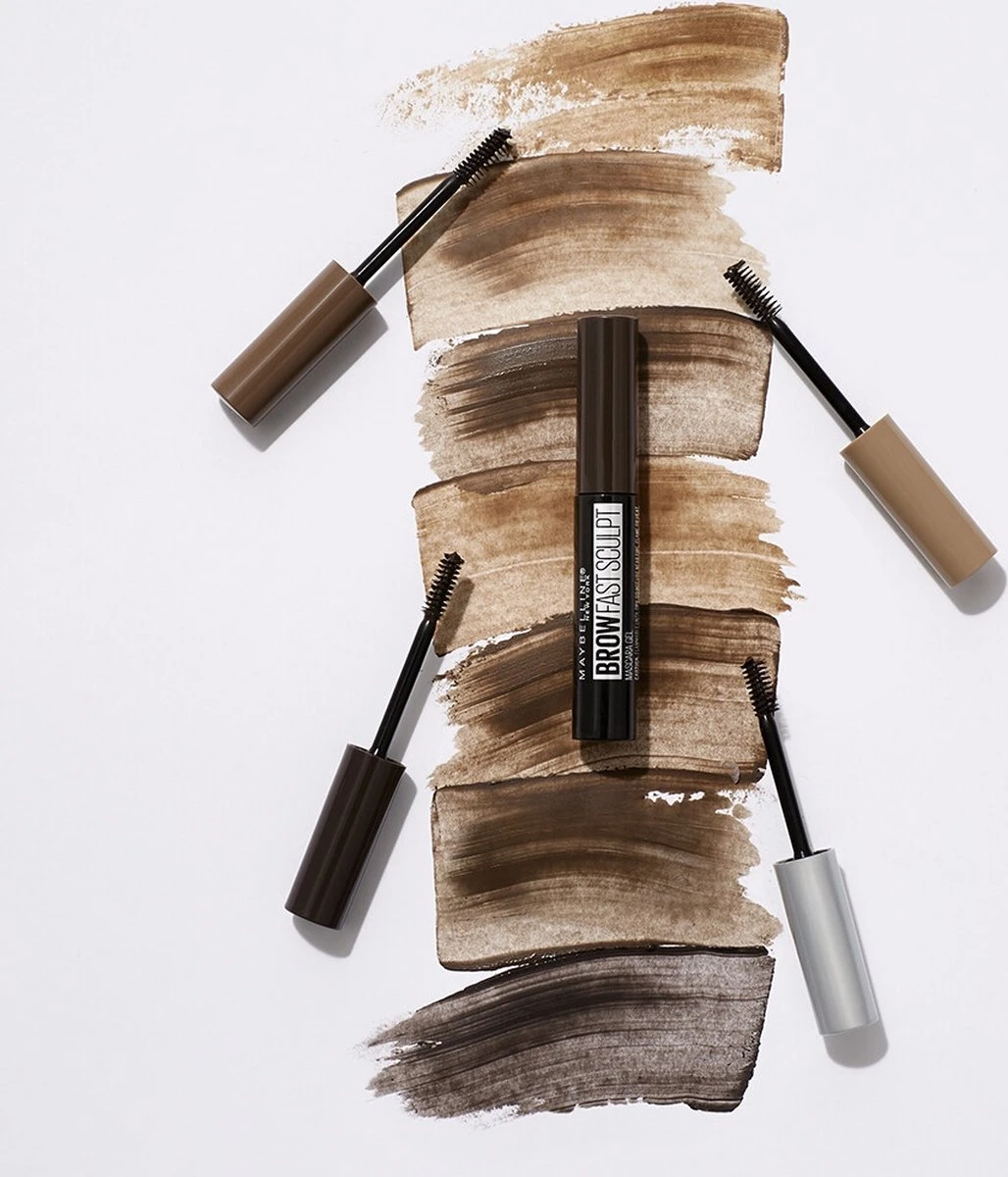 Maybelline Brow Fast Sculpt - 04 Medium Brown - Wenkbrauwgel - Afbeelding 4