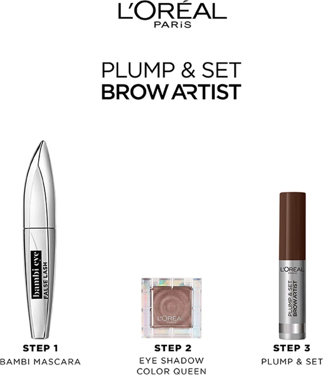 L’Oréal Paris Brow Artist Plumper Wenkbrauwmascara - 05 Transparant - Afbeelding 5