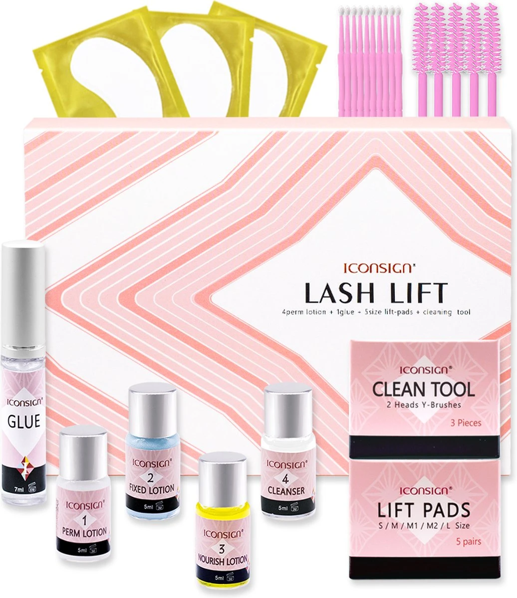 ICONSIGN - Lash Lift - Eye Perming Kit- Nepwimpersm - Wimperserums - Wimpers - Nepwimpers - Afbeelding 3