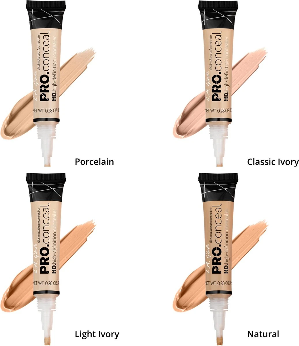 LA Girl - HD PRO Concealer - Pure Beige - Afbeelding 2