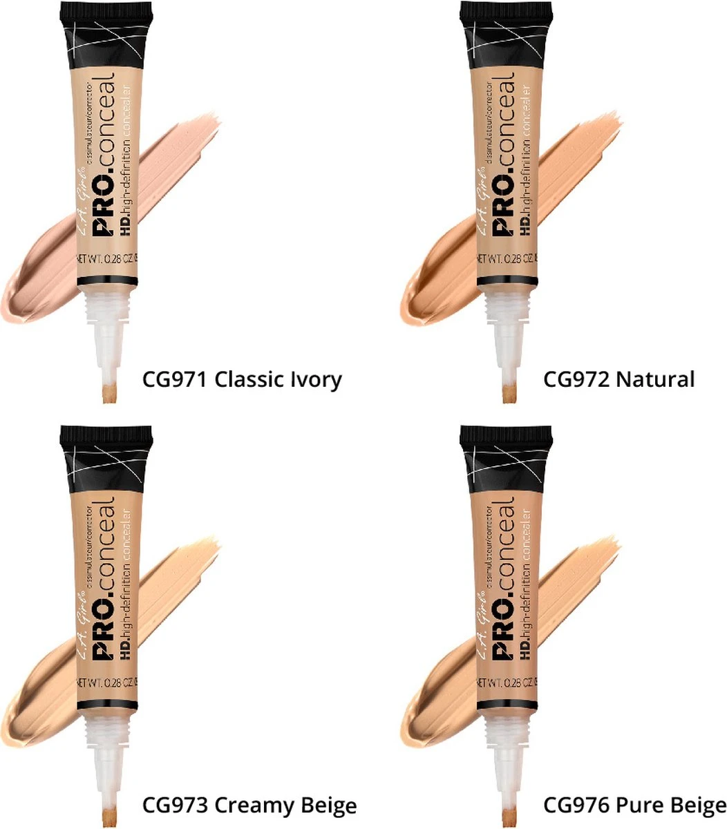 LA Girl - HD PRO Concealer - Dark Cocao - Afbeelding 10