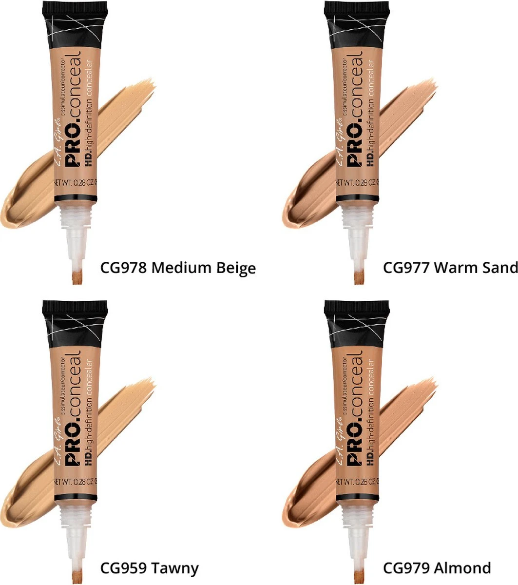 LA Girl - HD PRO Concealer - Pure Beige - Afbeelding 6