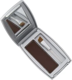 Herome Eye Care Wenkbrauw Poeder Zwart - Compact Brow Powder Nearly Black - Waterproof Verrijkt Met Panthenol - Volumineuze Wenkbrauwen In Een Handomdraai