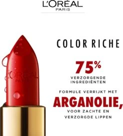 L’Oréal Paris Lippenstift Color Riche Satin - 142 Bonjour Bastille Paars 12 L’Oréal Paris Lippenstift Color Riche Satin - 142 Bonjour Bastille Paars -Make-up Mode Goedkope Winkel 1088x1200 2