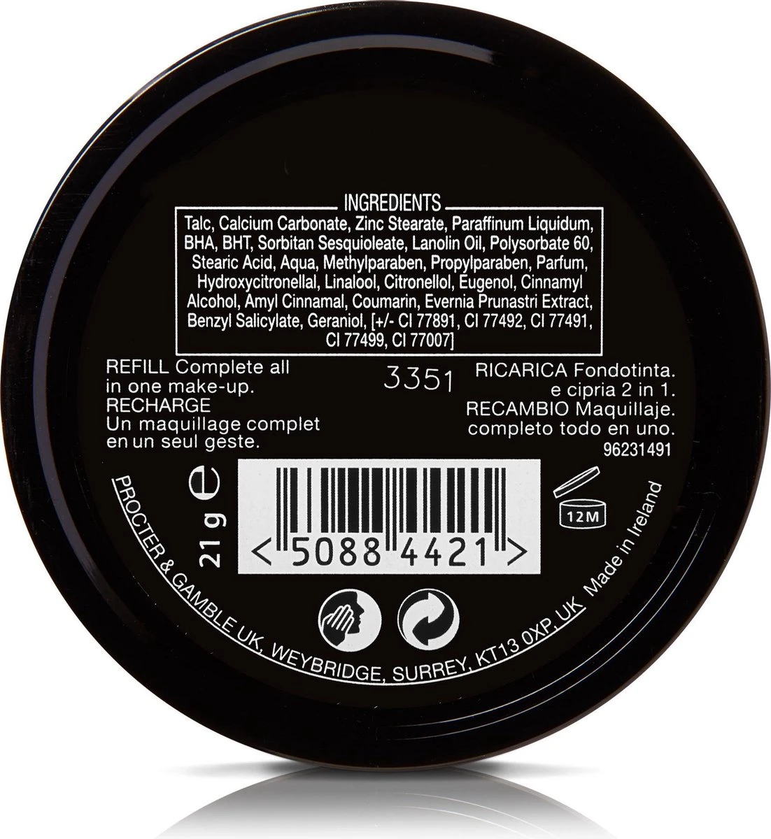 Max Factor Creme Puff Compact Gezichtspoeder - 13 Nouveau Beige - Afbeelding 2