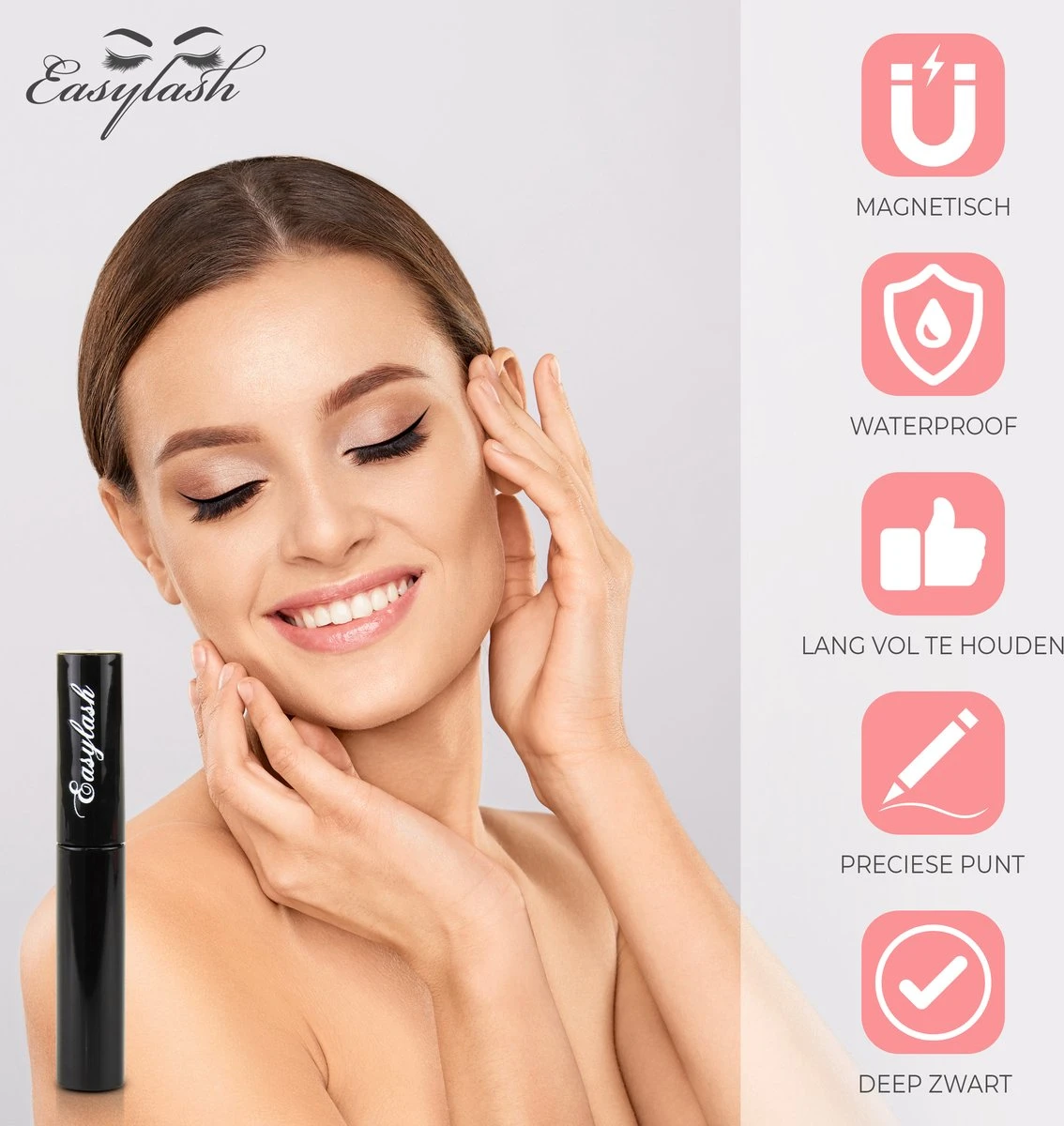 Easylash Daily - Magnetische Wimpers Met Eyeliner – Nepwimpers – Wimperextentions – Wimpers – 1 Paar Wimpers Met Eyeliner – Natuurlijke Look - Afbeelding 10