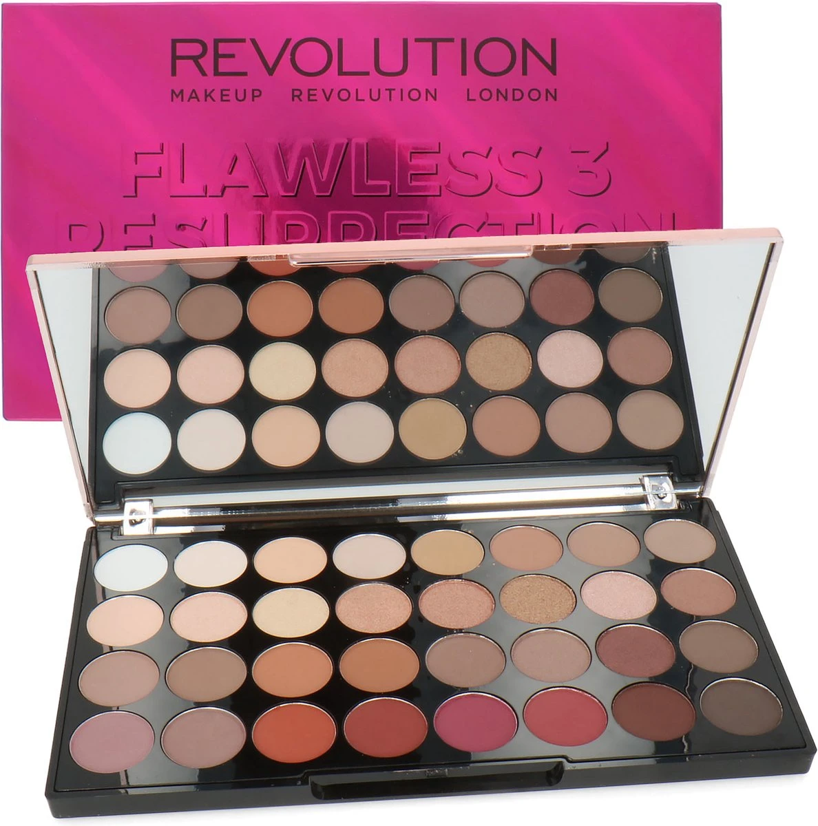 Makeup Revolution Flawless 3 Oogschaduw Palette - Resurrection