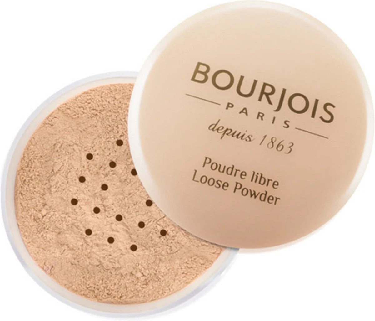 Bourjois Loose Powder Gezichtspoeder - 01 Peach - Afbeelding 4