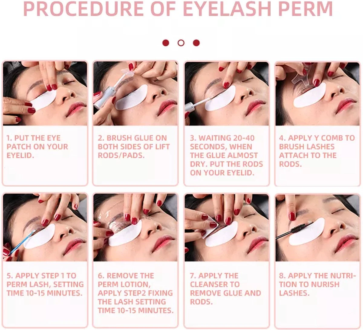 ICONSIGN - Lash Lift - Eye Perming Kit- Nepwimpersm - Wimperserums - Wimpers - Nepwimpers - Afbeelding 2