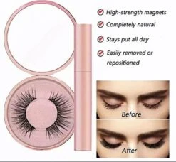 Nepwimpers - Nep Wimpers - Valse Wimpers - Lashes - False Lashes - Magnetische Wimpers - Magnetische Eyeliner - Miami -Make-up Mode Goedkope Winkel 1200x1108 2