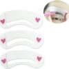 Merkloos Wenkbrauw Sjablonen (set Van 3) - Epileren - Wenkbrauwen Tekenen - Wenkbrauwpotlood - DisQounts