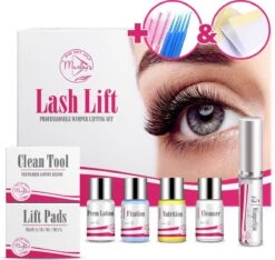 MURLEY’s Lash Lift Professionele Wimperlifting Set - Eyelash Lifting Kit - Wimperlift - Lashlift - 12 Weken Lang Perfect Gekrulde Wimpers - Geen Wimperkruller Meer Nodig