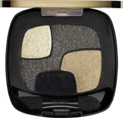L'Oréal Paris Color Riche Quad Eyeshadow P14 Golden Black