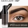 Sace Lady Tattoo Brow Peel-Off Gel - Brow Gel - Wenkbrauw Gel Mascara – Black Brown #03 – Assortiment ‘Het Gemak’