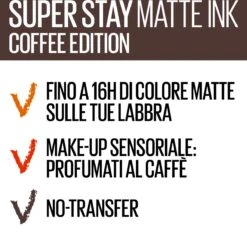 Maybelline SuperStay Matte Ink Lipstick Coffee Collection Limited Edition - 265 Caramel Collector - Nude Lippenstift - 5 Ml 25 Maybelline SuperStay Matte Ink Lipstick Coffee Collection Limited Edition - 265 Caramel Collector - Nude Lippenstift - 5 Ml -Make-up Mode Goedkope Winkel 1200x1157 3
