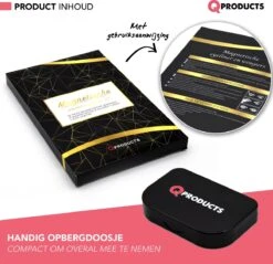 Qproducts Magnetische Wimpers - Nepwimpers - Wimperset Van 10 Wimpers 4 Eyeliners En Pincet - Inclusief Wimper Bewaardoos Met Ingebouwd Spiegeltje - Magneet Wimpers - Magnetic Lashes 12 Qproducts Magnetische Wimpers - Nepwimpers - Wimperset Van 10 Wimpers 4 Eyeliners En Pincet - Inclusief Wimper Bewaardoos Met Ingebouwd Spiegeltje - Magneet Wimpers - Magnetic Lashes -Make-up Mode Goedkope Winkel 1200x1162