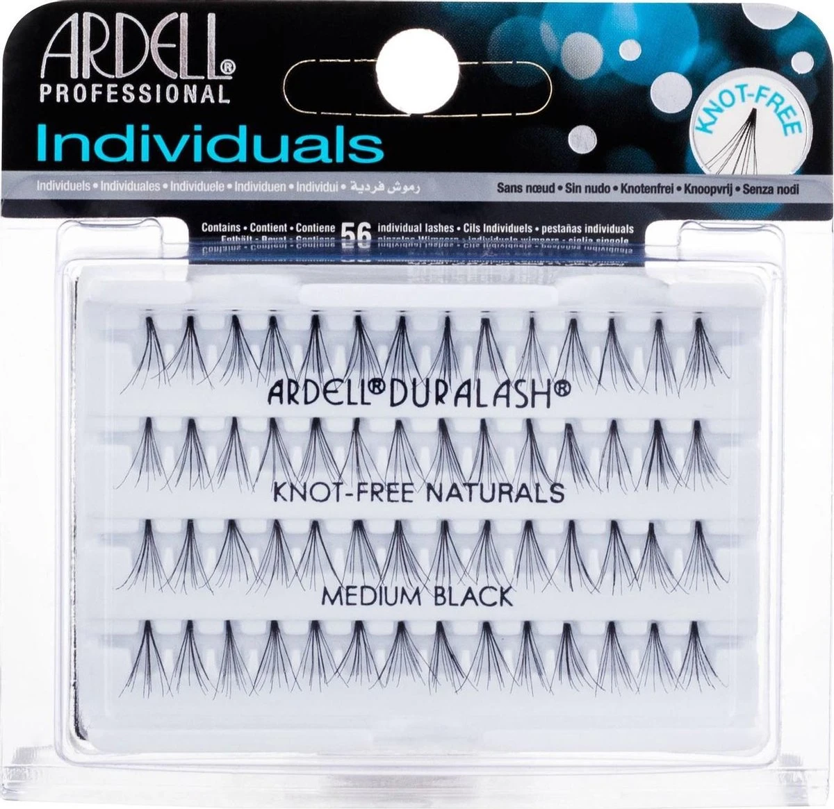 Ardell - Duralash Naturals Individual Lashes Medium - Black - Afbeelding 2