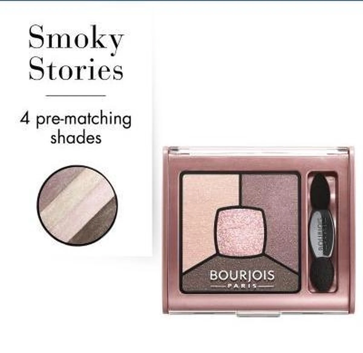 Bourjois Smoky Stories Quator Oogschaduw - Afbeelding 9
