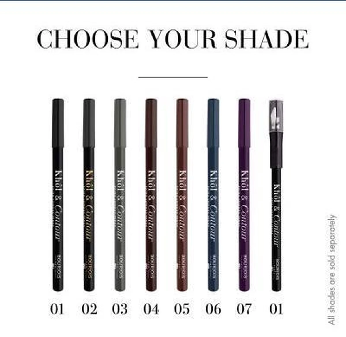 Bourjois Khol & Contour Extra Long Wear Oogpotlood - 003 Misti-gris - Afbeelding 5