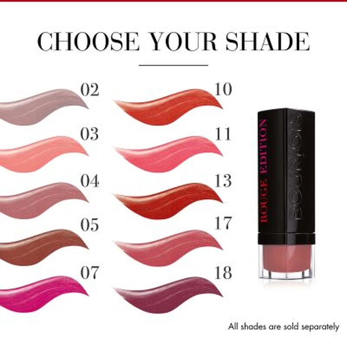 Bourjois Rouge Edition Lippenstift - 04 Rose Tweed - Afbeelding 5