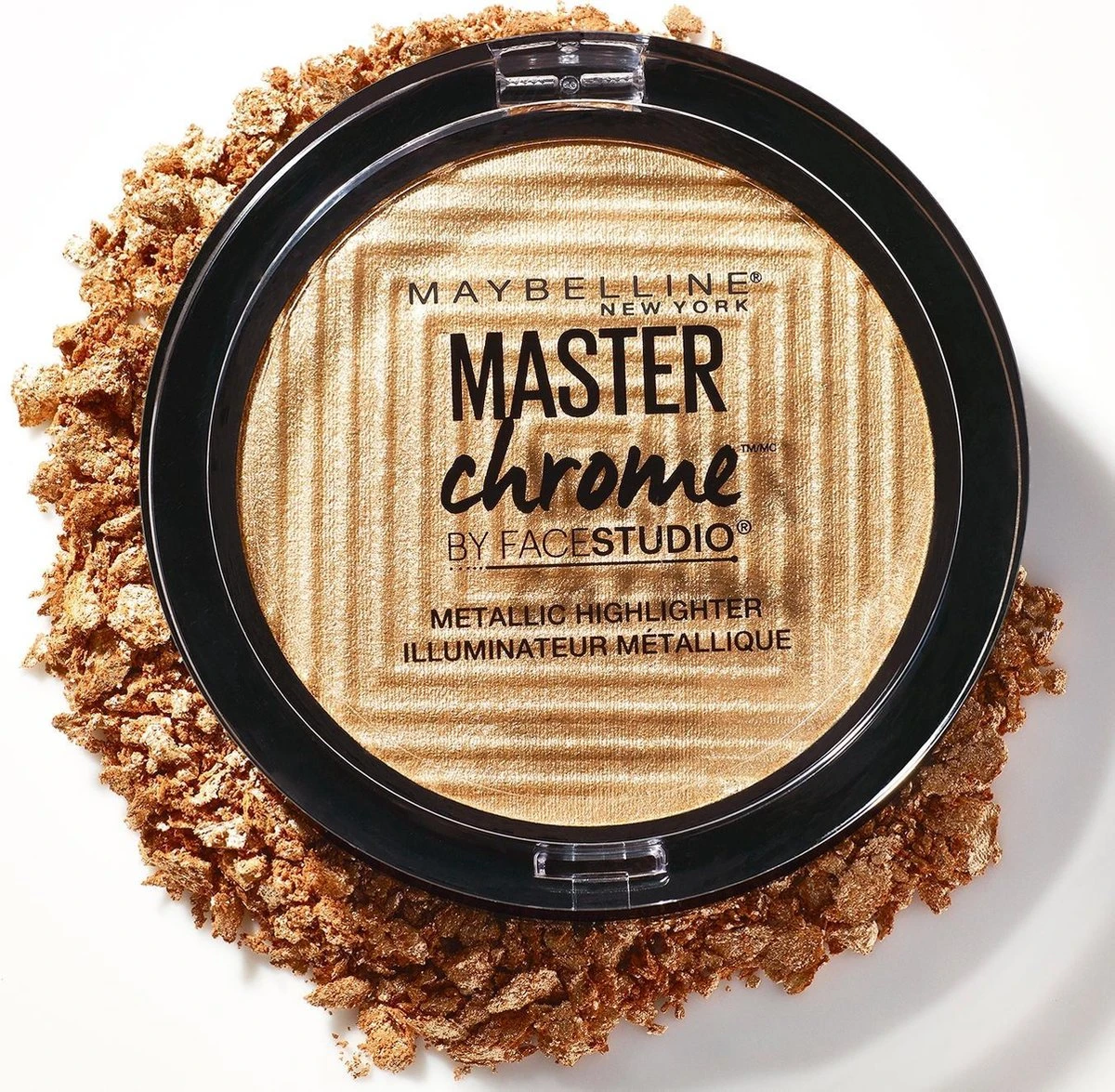 Maybelline Master Chrome Highlighter - 100 Molten Gold - Afbeelding 8