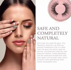 Nepwimpers - Nep Wimpers - Valse Wimpers - Lashes - False Lashes - Magnetische Wimpers - Magnetische Eyeliner - Miami -Make-up Mode Goedkope Winkel 1200x1183 8