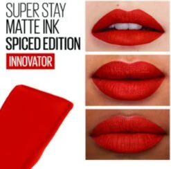 Maybelline SuperStay Matte Ink Lippenstift - 330 Innovator - 5 Ml -Make-up Mode Goedkope Winkel 1200x1185 2
