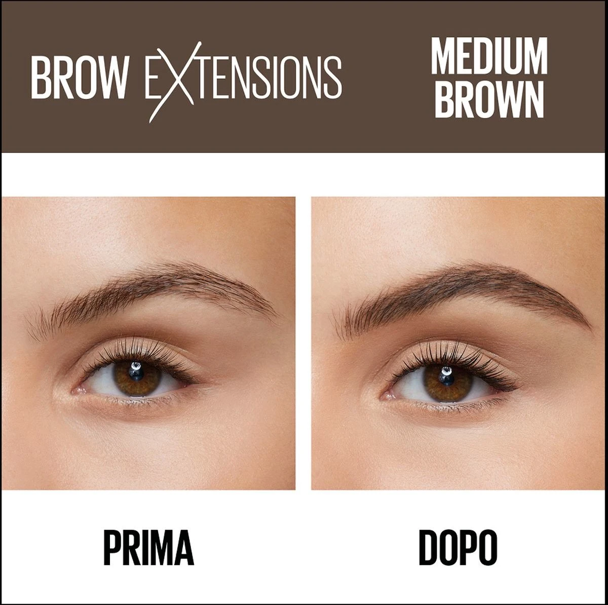 Maybelline Brow Extensions - 04 Medium Brown - Bruin Wenkbrauwpotlood - 10,5 Gr. - Afbeelding 6