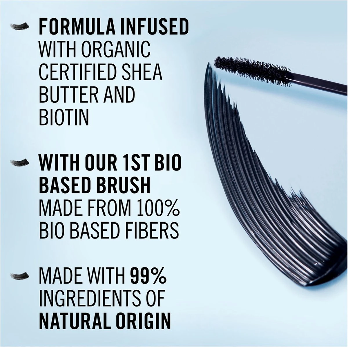 Rimmel London KIND & FREE Vegan Mascara - 002 Brown Black - Afbeelding 2