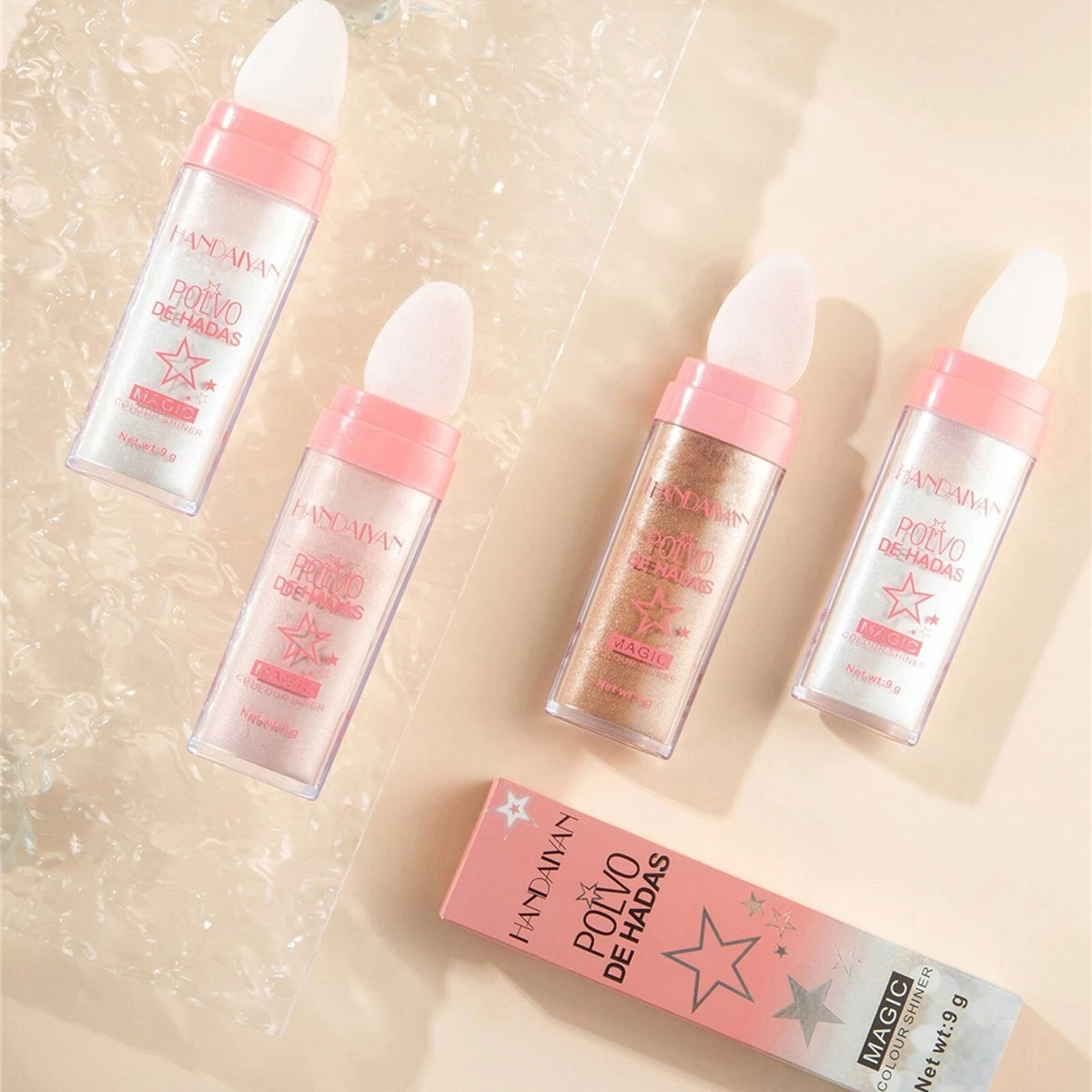 Polvo De Hadas - Highlighter - Glitter - Kleur Goudbruin (Trend) - Afbeelding 3