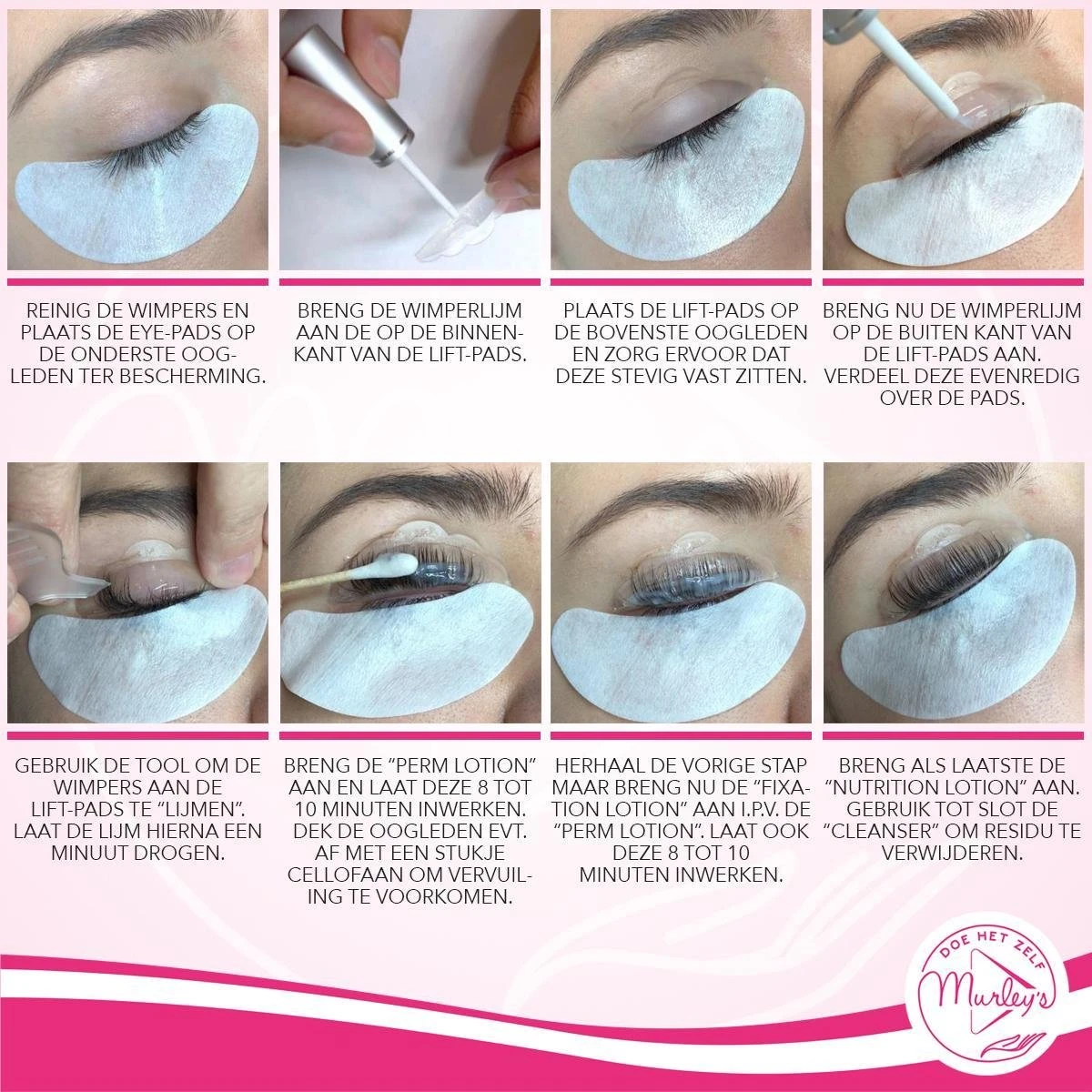MURLEY’s Lash Lift Professionele Wimperlifting Set - Eyelash Lifting Kit - Wimperlift - Lashlift - 12 Weken Lang Perfect Gekrulde Wimpers - Geen Wimperkruller Meer Nodig 3 MURLEY’s Lash Lift Professionele Wimperlifting Set - Eyelash Lifting Kit - Wimperlift - Lashlift - 12 Weken Lang Perfect Gekrulde Wimpers - Geen Wimperkruller Meer Nodig - Afbeelding 3