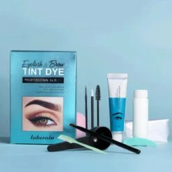 2 In 1 - Henna Wenkbrauwverf En Wimperverf - Zwart - Henna Brows - DIY Henna Brows Kit - Starterspakket Met Vele Extra's - 30 Ml -Make-up Mode Goedkope Winkel 1200x1200 695