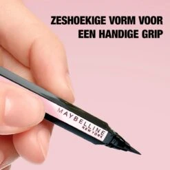 Maybelline Hyper Easy Liner Liquid Eyeliner - 800 Knockout Black -Make-up Mode Goedkope Winkel 1200x1200 736