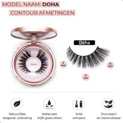 M5 Magnetische Wimpers - Nepwimpers - Model: Doha -Make-up Mode Goedkope Winkel 1200x1200 751