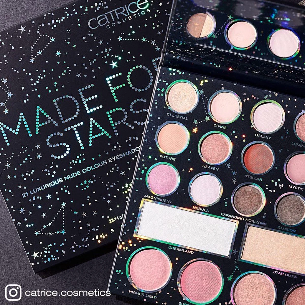Made For Stars Nude Colour Eyeshadow And Face Palette Catrice Cosmetics 3 Made For Stars Nude Colour Eyeshadow And Face Palette Catrice Cosmetics - Afbeelding 3
