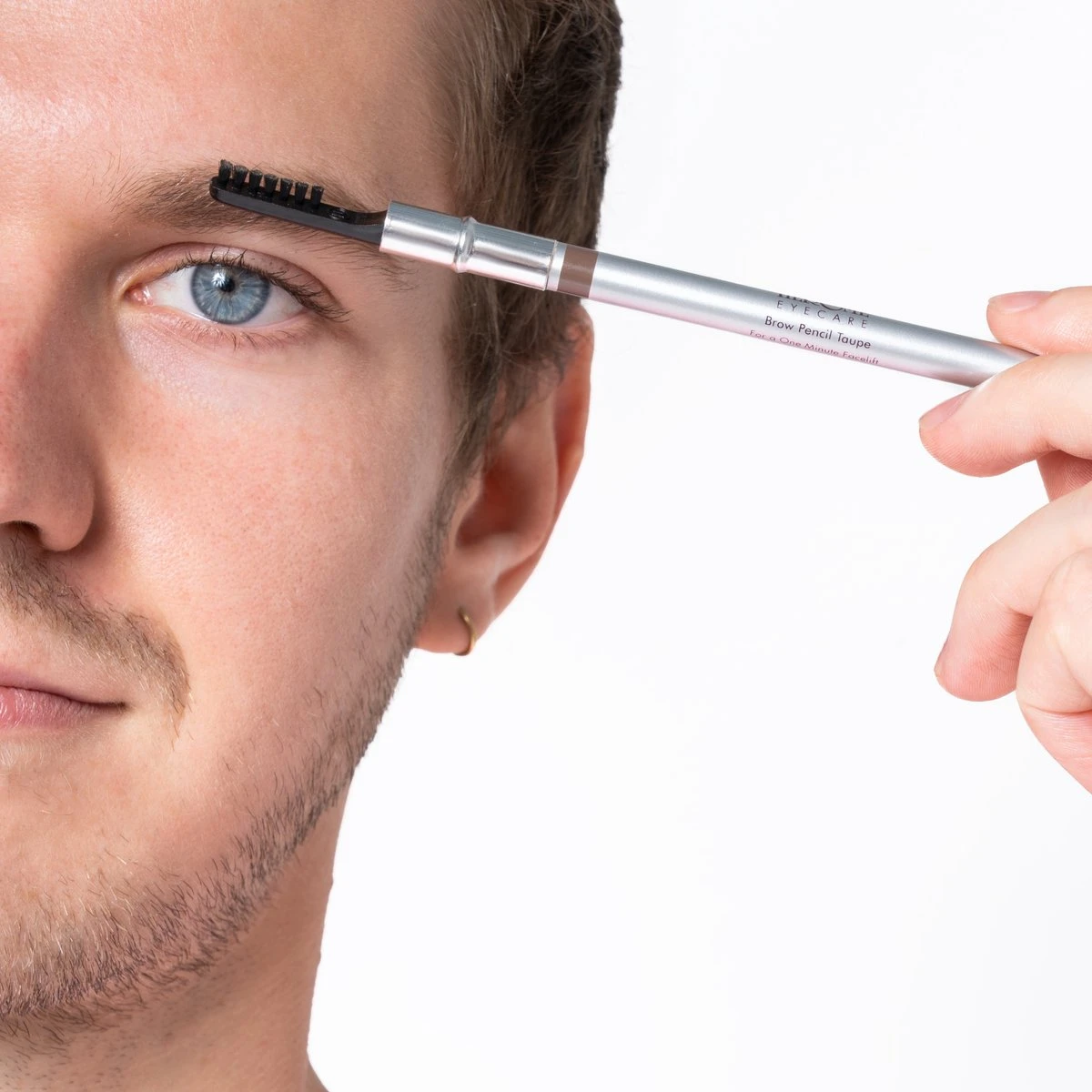 Herome Eye Care Wenkbrauwpotlood Taupe - Brow Pencil - Met Borsteltje, Stevige Potloodpunt En Puntenslijper - Afbeelding 4