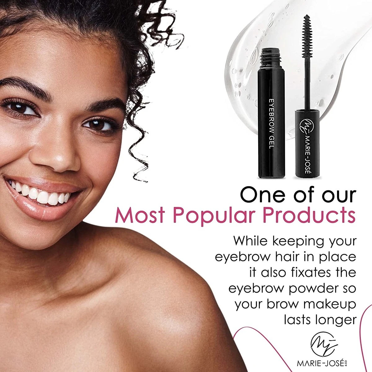 Marie-José & Co Wenkbrauwgel Transparant - 10 Ml - Afbeelding 5