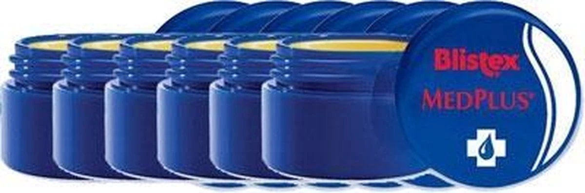 Blistex Med Plus Pot Voordeelverpakking - 6 X 7g