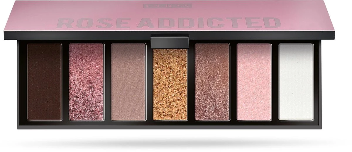 Pupa - Make Up Stories Compact Eyeshadow Palette - Rose Addicted 004 - Afbeelding 5