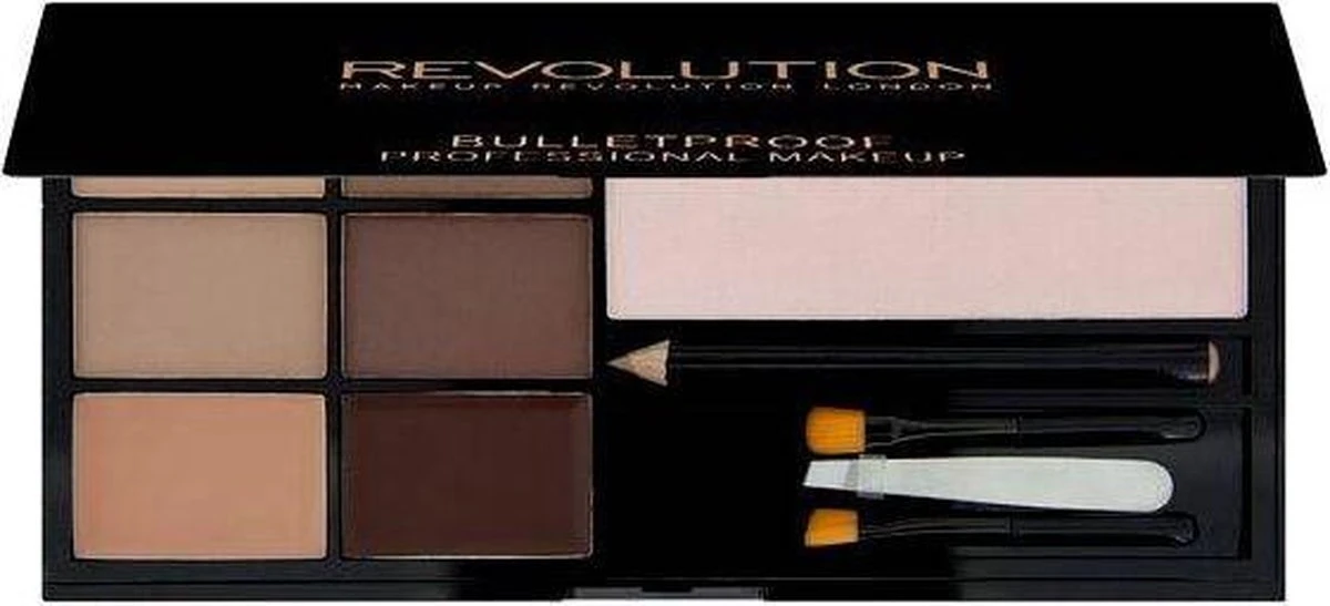 Makeup Revolution Ultra Brow The Ultimate Brow Enhancing Kit - Fair To Medium - Afbeelding 2