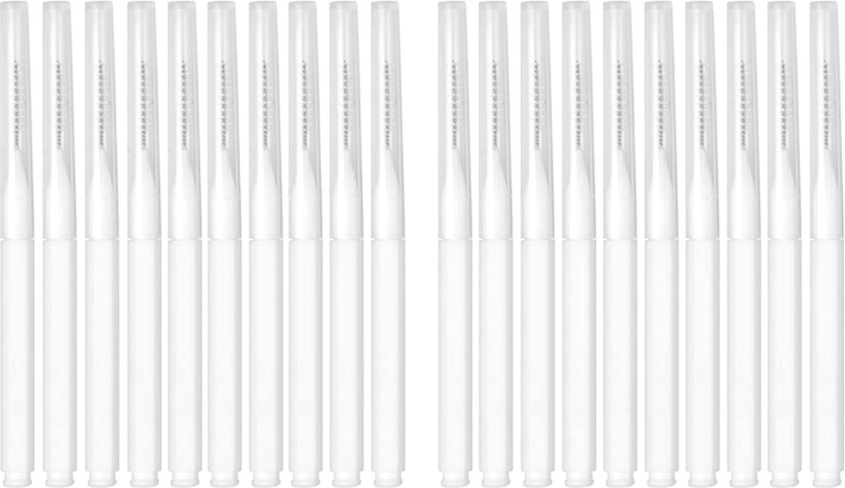 Clavier Micro Borstels Voor Wenkbrauw En Wimper Lifting Wit 20st. - Afbeelding 2