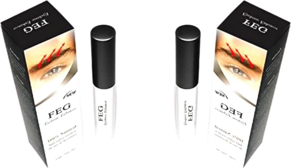 FEG Eyebrow Enhancer Serum 3 Ml - Wenkbrauwen Groeiserum - Stimuleer Natuurlijke Groei Wenkbrauwen - Vollere Wenkbrauwen - Beautiful Eyebrows - Voor Slapen Aanbrengen - Snel Resultaat - Afbeelding 2