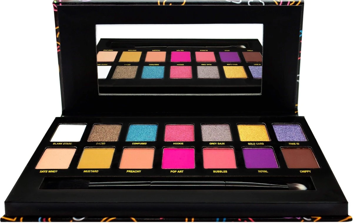 W7 Pressed Pigment Oogschaduw Palette - Whatever! - Afbeelding 3