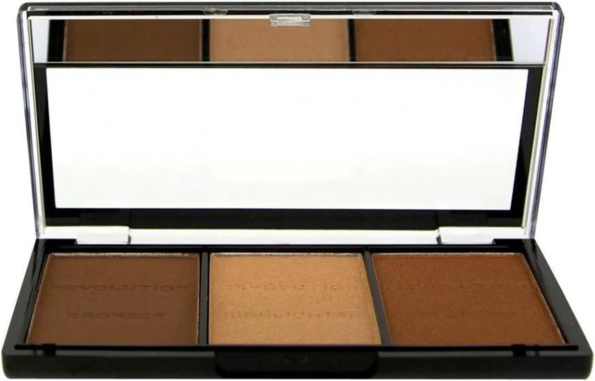 Makeup Revolution - Ultra Brightening Contour Kit C04 - Light/Medium - Afbeelding 3