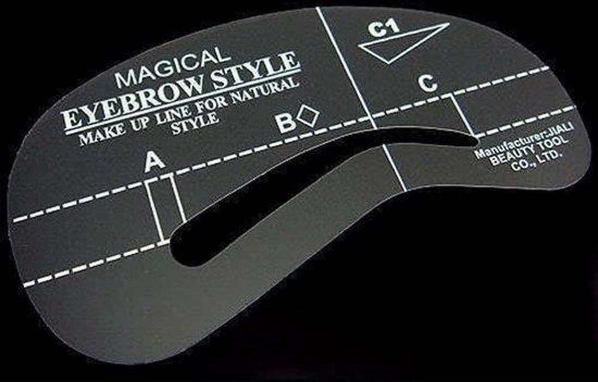 4 Stuks Wenkbrauw Mal - Template - Makeup - Sjabloon - Wenkbrauwpotlood 4 4 Stuks Wenkbrauw Mal - Template - Makeup - Sjabloon - Wenkbrauwpotlood - Afbeelding 4