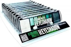 D'Donna - Oogschaduw Palette - Space Verde - Met Lange Applicator - 8 Kleuren: Wit / Groen / Zwart - 1 Doosje Met 10 Gram Inhoud -Make-up Mode Goedkope Winkel 1200x788 2