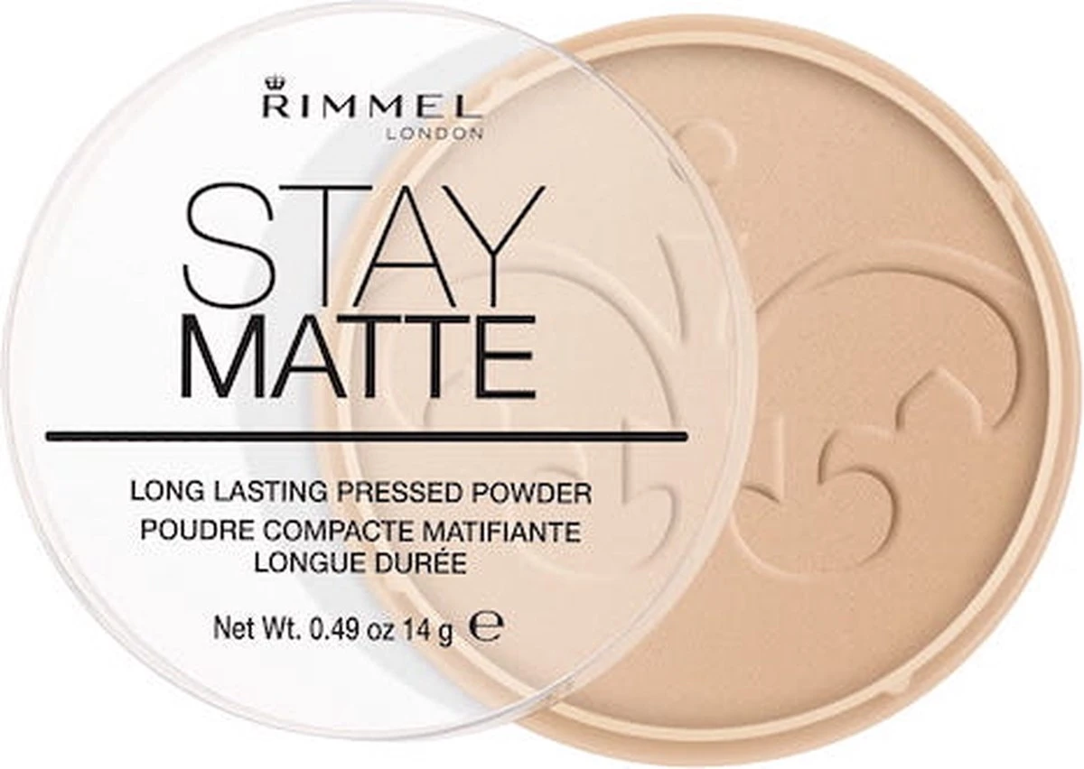 Rimmel London Stay Matte Pressed Powder - 004 Sandstorm - Powder - Afbeelding 9