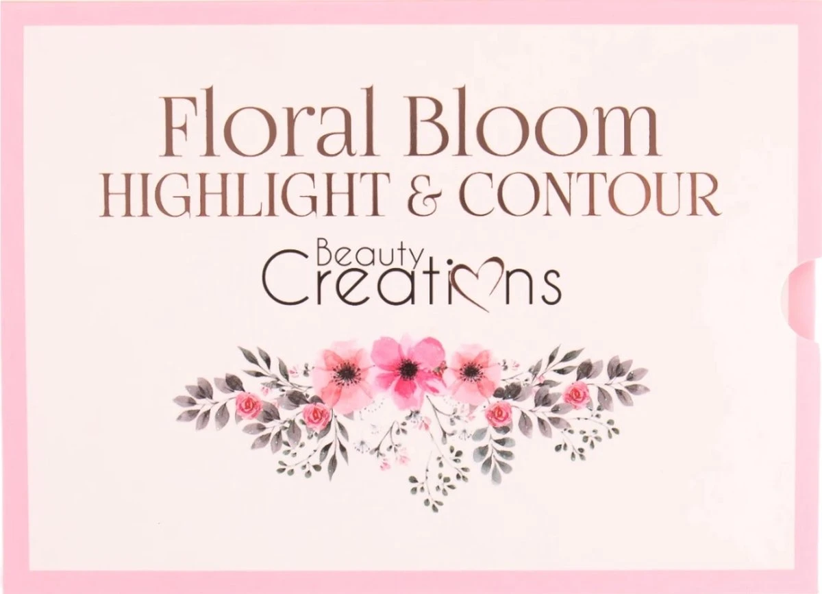 Beauty Creations Floral Bloom Highlight & Contour Palette - Afbeelding 2