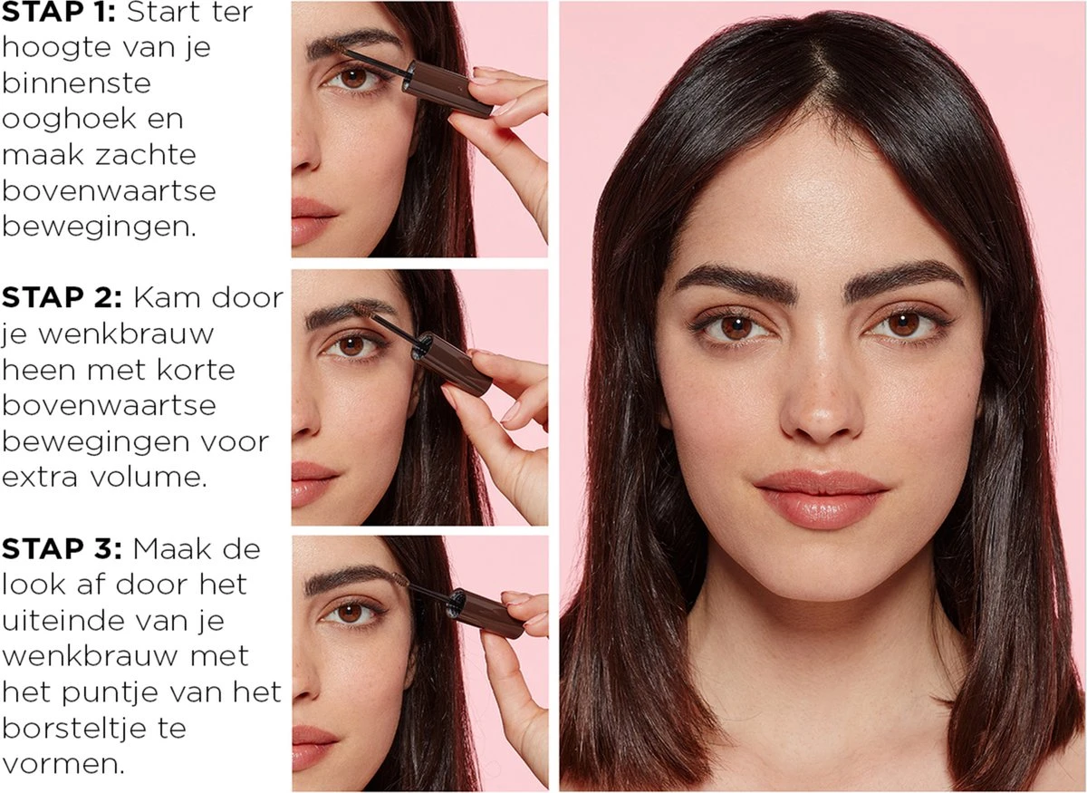 L’Oréal Paris Brow Artist Plumper Wenkbrauwmascara - 05 Transparant - Afbeelding 4