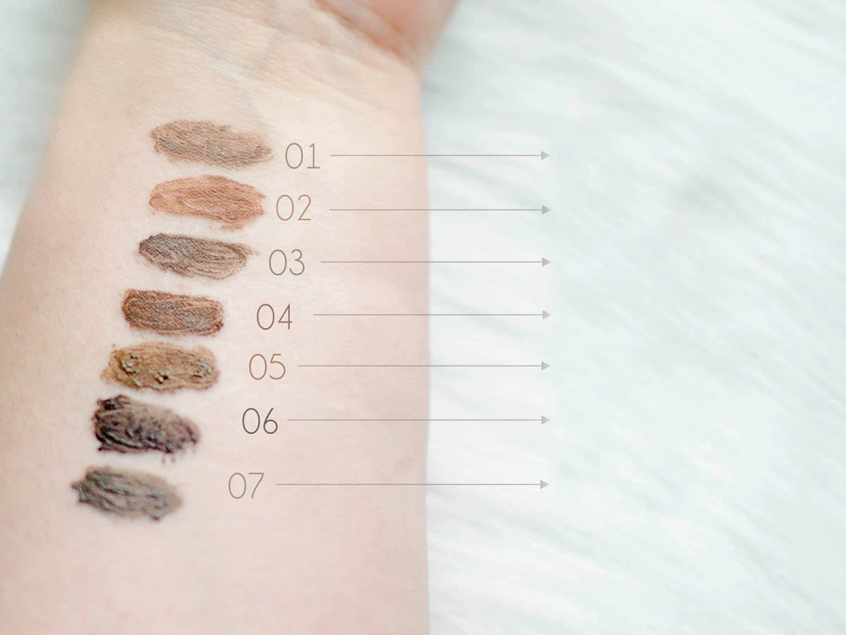 Golden Rose Tinted Eyebrow Mascara NO:04 - Gekleurde Wenkbrauw Mascara Met Wax - Afbeelding 2